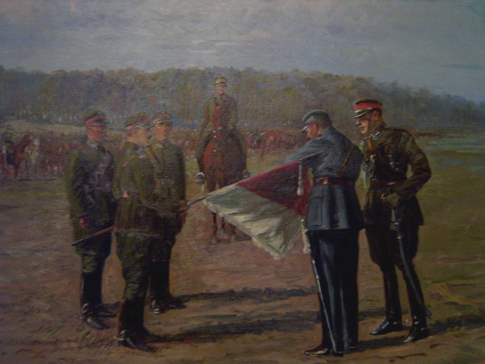 Airforce of the Wielkopolska Army flag